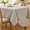 Beige-70" x 55" (Rectangular), variant on Rectangle Tablecloth Washable Wrinkle Resistant And Water Proof Table Cloth Decorative Linen Fabric Tablecloths For Dining Parties