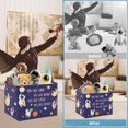 thumbnail image 2 of Caja de almacenamiento de juguetes XHWZOF Space Theme 40L plegable, 2 of 7