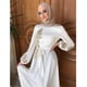 thumbnail image 3 of Vestido de moda musulmana para mujer Abaya Dubai Turquía Kaftan ropa islámica 6 colores túnica ropa femenina vestidos- esquí esquí Gafas de esquí, 3 of 3