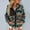 Black, variant on CaiJunJia Womens Aztec Print Fleece Hoodie Jacket Button Down Shacket Casual Sherpa Coats Warm Outwear with Pockets