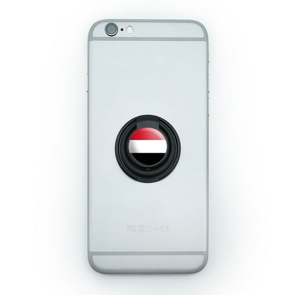 Yemen National Country Flag Mobile Phone Ring Holder Stand