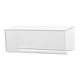 thumbnail image 1 of Portarrollos de papel higiénico transparente para pared, resistente y sin perforaciones, para toallas de mano. W blancas, 1 of 9