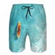 thumbnail image 3 of Balery Tranquil Ocean Canoe Journey Traje de Baño Estilo Hawaiano para Hombre, Shorts de Secado Rápido con Bolsillos-3X-Large, 3 of 6