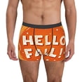 thumbnail image 2 of KLL Hello Fall 1 Men's Cotton Boxer Briefs Underwear-Medium, 2 of 7