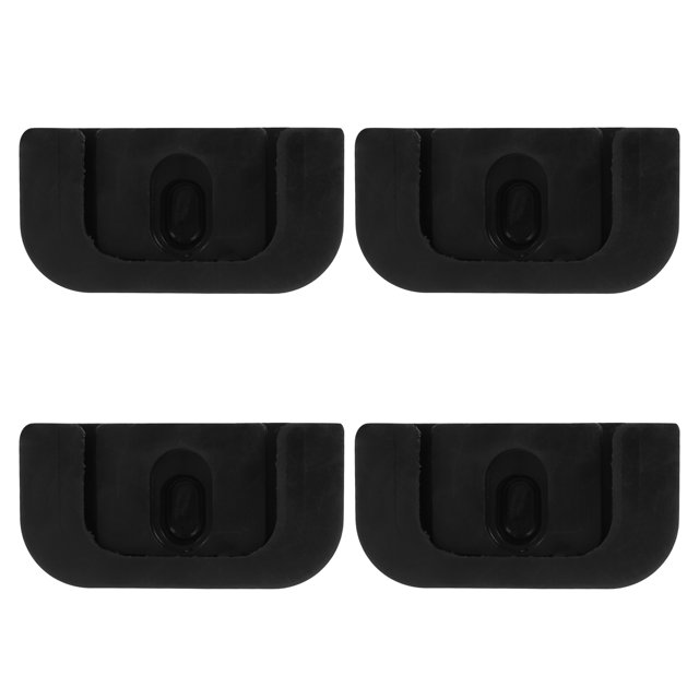 Miangastore 4 Pcs Tampons d'Isolation en Caoutchouc Robustes pour Climatiseur Réduction de Vibration et de Bruit pour Appareils Ménagers