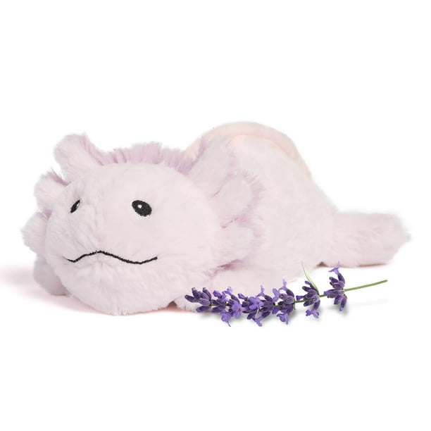 Peluche Warmies Junior, axolotl rosa, 23 cm, 0,5 kg