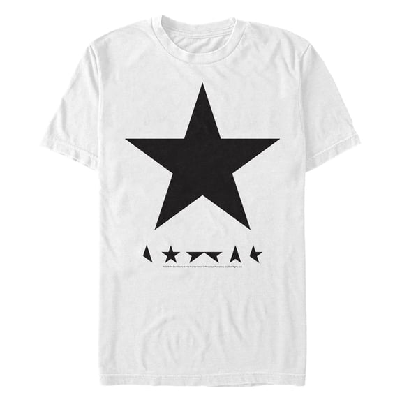 Men's David Bowie Blackstar Symbol Graphic T-Shirt