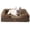 Brown, variant on U by Bedsure Orthopedic Dog Bed for Large Dogs 42" with Waterproof Washable Cover, Egg Crate Foam Dog Sofa with Bolster Sides, Non-Skid, Gray