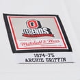 thumbnail image 5 of Men's Mitchell & Ness Archie Griffin White Ohio State Buckeyes 1975 College Vault Legacy Jersey, 5 of 7