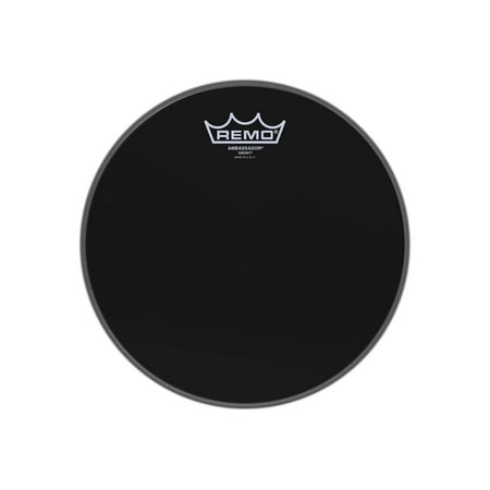 REMO 10" EBONY Ambassador