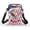 American Flag Eagle Design, variant on POLERO Lavender Polka Dot Print Cell Phone Purse, Multipurpose with Inner Pocket Crossbody Bag for Outdoor Travel