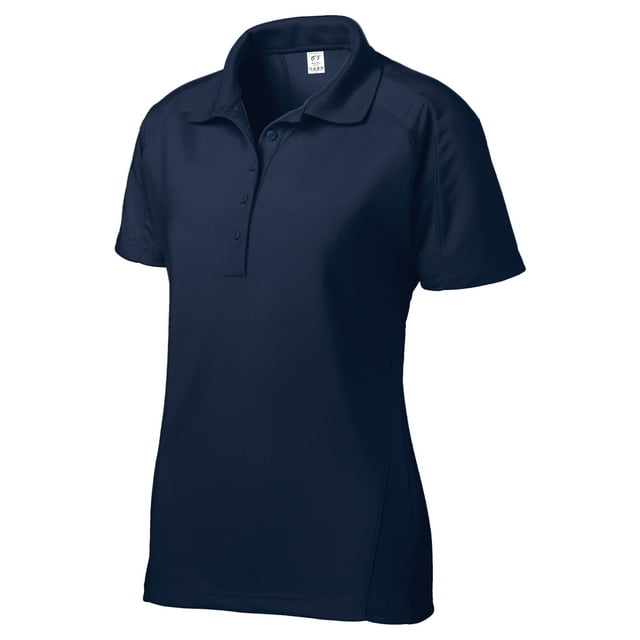 Gravity Threads Polo T-Shirt Pro pour Femmes - Bleu Marine - Très Grand