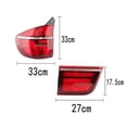 thumbnail image 4 of Rear Lights Tail Lights For Bmw X5 E70 2008-2013 Brake Lamp Turn Signal Fog Lights Car Accessories s202412242516, 4 of 5