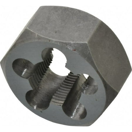 

5/8-24 UNEF RH Thread 1-1/4 Hex Rethreading Die Carbon Steel 5/8 Thick