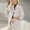 White, variant on Women's Fashionable Solid Color Hoodless Woolen Coat Women's Clothing