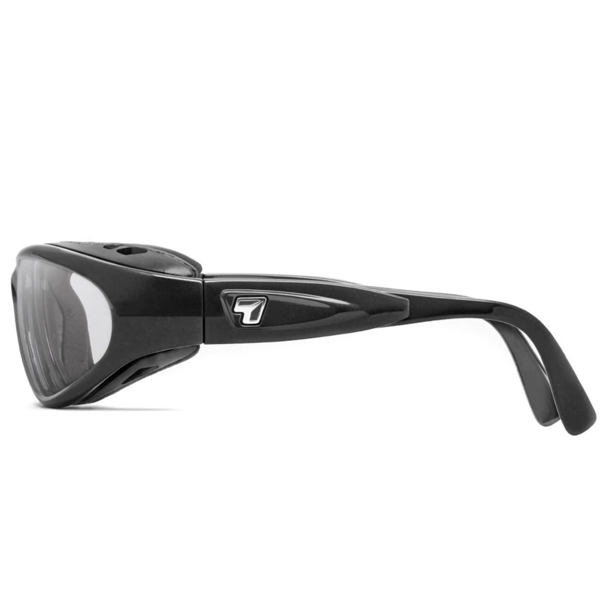 7eye 190340 Cape Sharp View Clear Sunglasses&#44; Charcoal - Small & Large - image 2 of 5