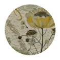 thumbnail image 4 of Orinice Flowers Dragonfly Round Table Cover Stain Resistant Washable Indoor Outdoor Tablecloth Kitchen Dining Wedding Parties Outdoor Fitted 100% Polyester Fiber 42-46, 4 of 8