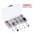 thumbnail image 1 of Computer 228PCS Basic Computer Screw Kit Desktop Computer Maintenance Screw Set for Computer Case Motherboard Graphics Hard Drive Fan, 1 of 7
