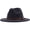 black, variant on Fedora Hat For Women Men, Winter Autumn Church Jazz Hats Panama Cap Wide Brim Viking Flat Brim Felt Cap for Party Church