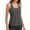 Dark Gray, variant on Women Summer Tops European And Women's Sports And Fitness Loose Sleeveless Top Yoga Wear Vest Casual Work Tops Dance Shirt Girls Crop Summer Women Outdoor Warm Creme Color Cut Out Panel for White M