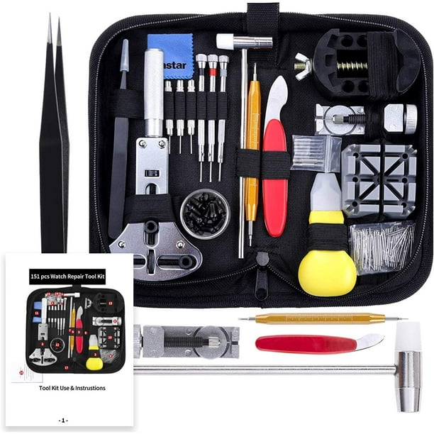 Kit d'outils de réparation de montre Vastar, outils de réparation