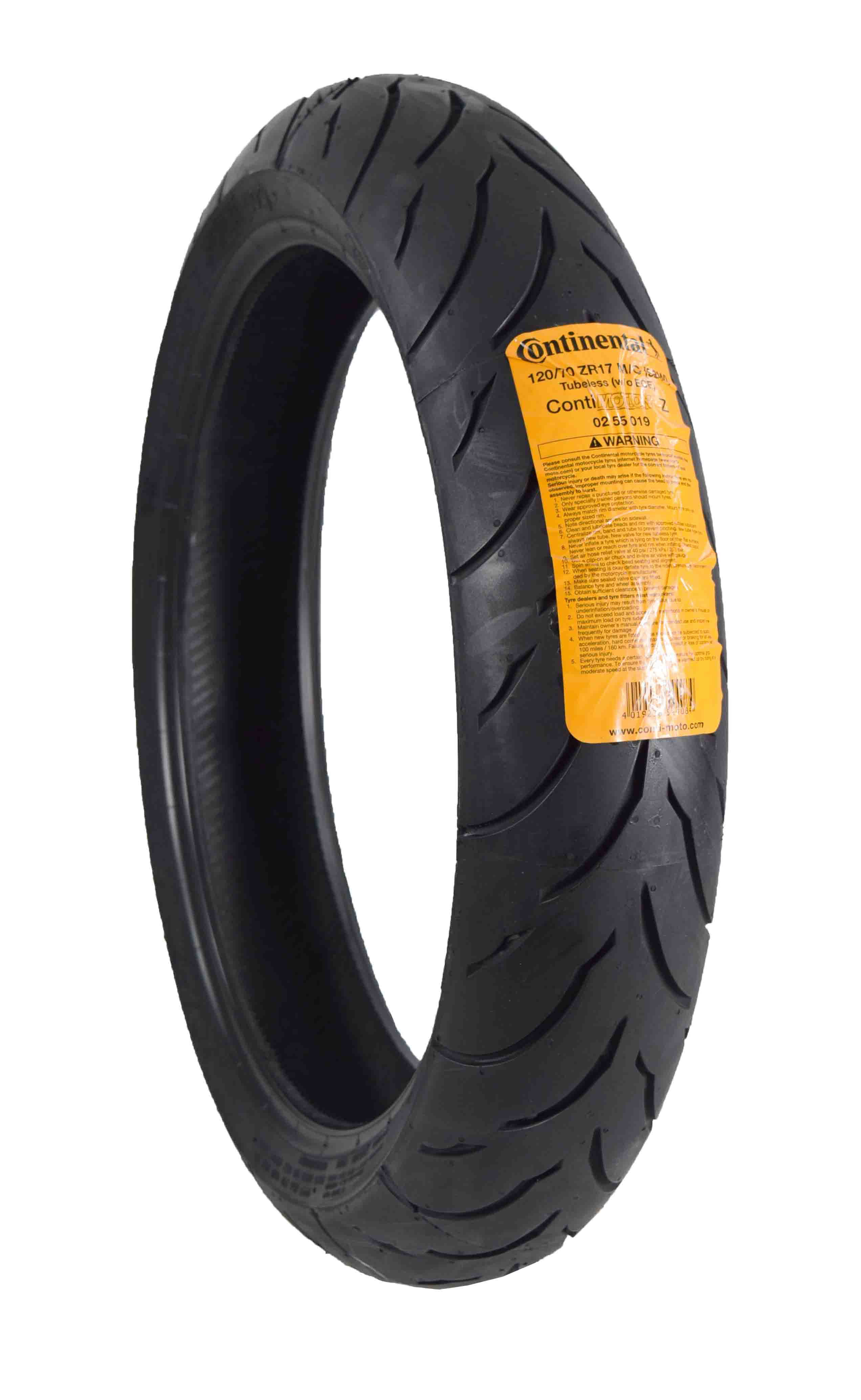 1x Continental CONTIMOTION Z 120/70 R17 vorne ID286 front 58W 