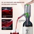 thumbnail image 4 of Aireador de vino eléctrico, aireador de vino automático portátil, dispensador de vino inteligente de un solo botón para vino tinto y blanco., 4 of 4