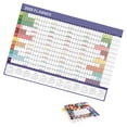 thumbnail image 6 of FEAMOS 2025 Yearly Planner Calendar Family Home Planner Calender 2025 Full Year Planner Calendar 74X52Cm From 01.2025-12.2025, 6 of 7
