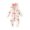 Red, variant on AWZXDE Girls hooded rompers Toddlers Girl Romper Girls Jumpsuits Coverall Outfits Heart Print Long Sleeve For Fall Winter Daily Casual Wear Red - 0-3 Months