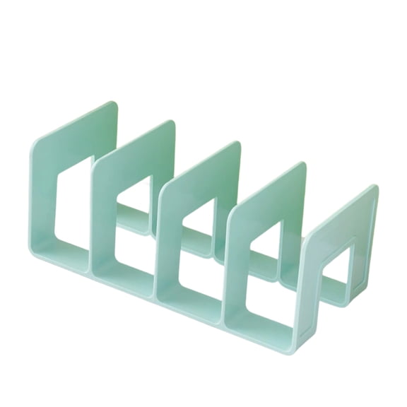 Adjustable Desktop Book Holder Organizer, Stable Metal Bookend Stand for High Students, Desk Book Storage and Office Paper Document Arrangement