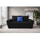 thumbnail image 3 of Sala Modular 3-2-1 El Bazar Store Islandia Negro Sofa Love seat y sillon, 3 of 8