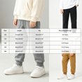 thumbnail image 3 of NOEGOEU Pants for Kids Boys Sweatpants Joggers Casual Athletic Pants with Drawstring Pockets 5-14Y (Grey,7-8 Years), 3 of 8