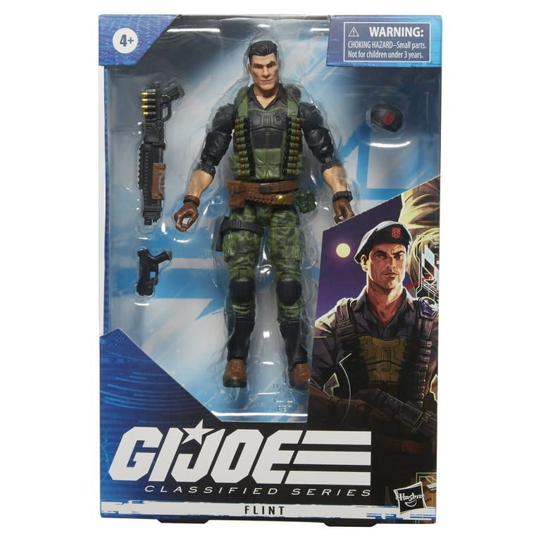 G.I. Joe: Classified Series Flint Kids Toy Action Figure for Boys and Girls  (6”)