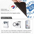 thumbnail image 2 of Dailycode Dishwasher Magnet Cover Magnetic Fridge Door Cover Home Kitchen Decor, Indigo Damask Wallpaper Design, 23"x 26", 2 of 6