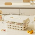 thumbnail image 5 of Bandeja de cubitos de hielo de gran capacidad | Molde de comunicado de prensa de 56 compartimentos | Caja de almacenamiento de máquina de hielo doméstica con tapa | Resistente a los olores | Fácil, 5 of 5