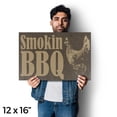 thumbnail image 4 of Smokin BBQ Vinyl Decal 5 Pack of 12 Inch x 16 Inch Weatherproof Heavy-Duty Adhesive Backing | Freshly Grilled, Restaurant Promotions, Local Events | Made in USA, 4 of 6