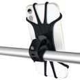 thumbnail image 1 of Bike Phone Mount - Phone Holder for Bike, Phone Stand for Motorcycle, Silicone Phone Holder for Handlebar fits iPhone, Samsung, Huawei, GPS, Adjustable Rotation Phone Mount for Bike, Stroller, 1 of 8
