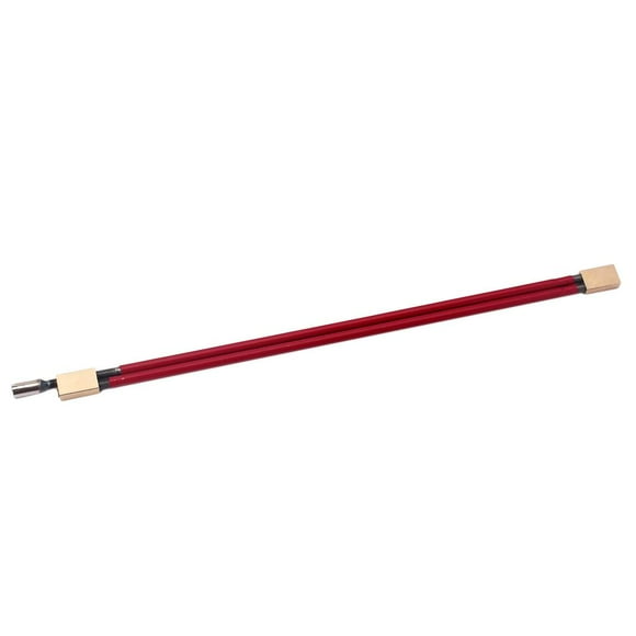 Varilla de acero bidireccional Yuyangstore para guitarra bajo y mandolina 310 mm rojo