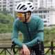 thumbnail image 5 of WOSAWE - Maillot de ciclismo para hombre, manga larga, cómodo, protector solar, para bicicleta de montaña y carretera, primavera y otoño, talla asiática, 5 of 5