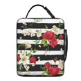 thumbnail image 6 of Rose Insulated Lunch Bag Box Women Reusable Lunch Tote Bag Fit Most Bento Boxes Lunchbox Work Hiking, 6 of 6