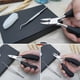 thumbnail image 5 of Nail Art Plier Muerto Skin Remover Cutícula Pedicura Pinzas Pinzas Clipper Spring Cargado Recorte Pocket Tijeras Hogar Trimmer Negro Eigraketly CE003230-03B, 5 of 7