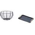 thumbnail image 1 of Cesta de huevos,Cesta multiusos para huevos,cesta tejida de alambre de hierro,Cesta de almacenamiento de alambre para huevos Cesta de almacenamiento portátil,Bandeja para servir,Bandeja para, 1 of 8
