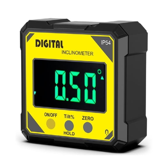Upgrades IP54 Digital Inclinometer with Large Screen for Accurate Angles Measurement in Harsh