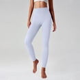 thumbnail image 2 of Womens Yoga Pants High Waist Cargo Butt Lifting Workout Running Women's Pants Light Violet M, 2 of 6
