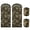 Camo, variant on Cold Weather Sleeping Bag for Adults, 5°F-32°F, Lightweight, Waterproof with Heat Retention, Stuff Sack & Snag-Free Zipper | Ideal for Camping, Sleepovers, Guests (Green)