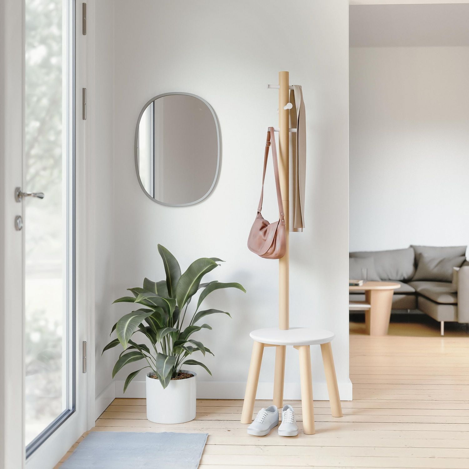 Umbra Pillar Stool and Coatrack - Walmart.ca