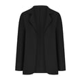 thumbnail image 5 of Lovskoo 2024 Blazers for Women Business Casual Long Sleeve Thin Cardigan Suit Jacket Top Cardigan Black, 5 of 7