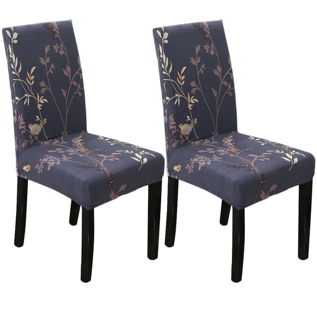2PCS Chair Cover Dust-proof Creative Stretchy Chair Slipcover Dining Chair Cover