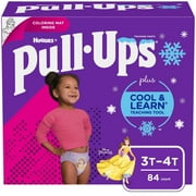 Pull-Ups Girls' Cool & Learn Training Pants, 3T-4T, 84 Ct
