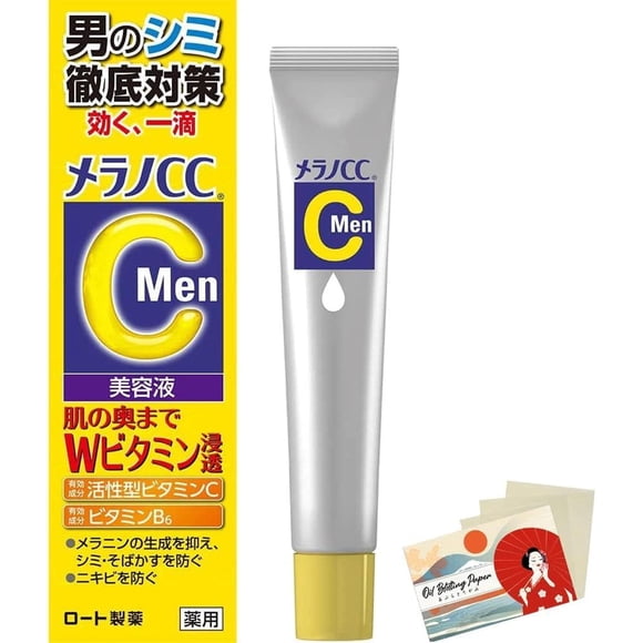 Suero Medicinal Rohto Melano CC Men Concentrado 20 ml para Hombre